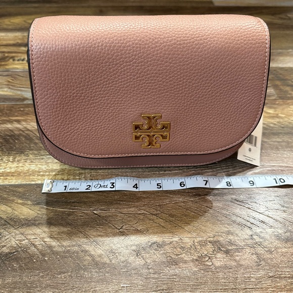 Tory Burch Crossbody Bag. Pebbled Leather. New with Tags - Picture 8 of 11
